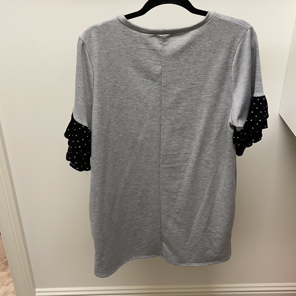 NWT Gray dress with Pockets - Picture 2 of 4
